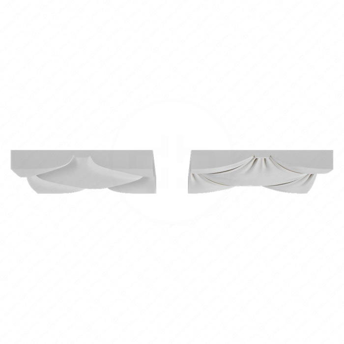 Декоративная стеновая 3D панель ПС-7