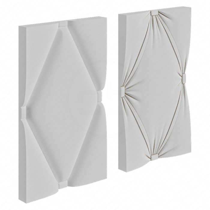 Декоративная стеновая 3D панель ПС-7