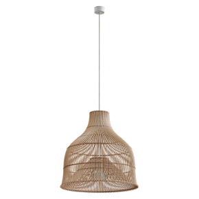 Kaptilo woven rattan chandelier from La Redoute