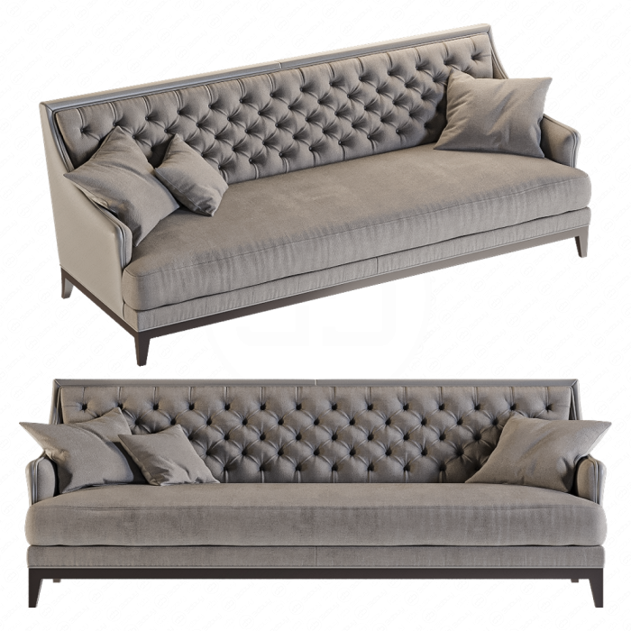 Диван FAUTEUIL EPOQ cо стяжкой от Roche Bobois
