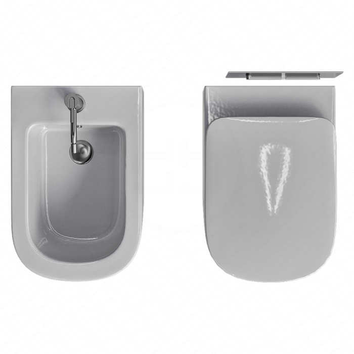 Унитаз и биде Komodo от Antonio Lupi Design Унитаз и биде Komodo от Antonio Lupi Design