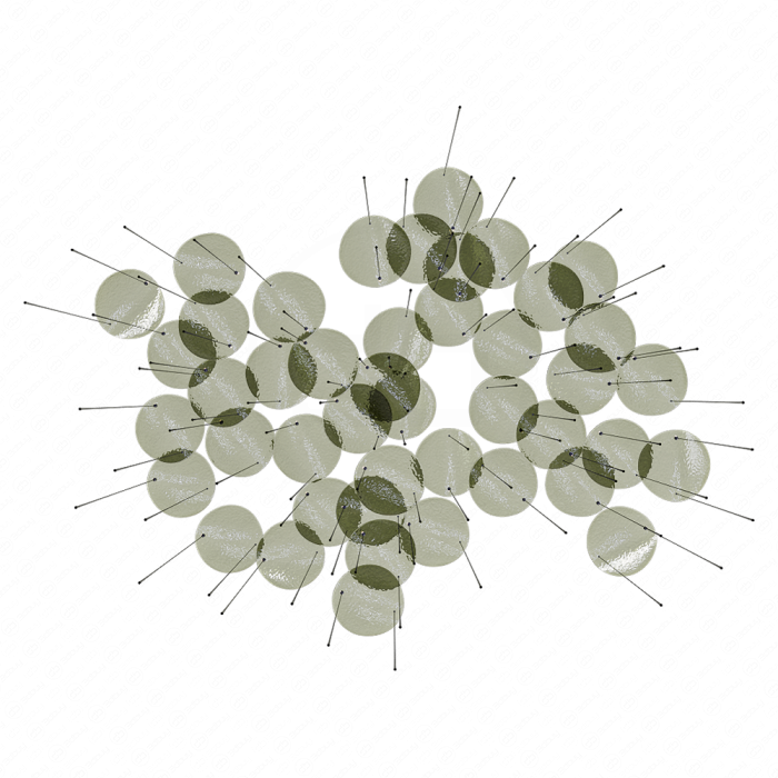 Люстра Wave Floating Leaf #2