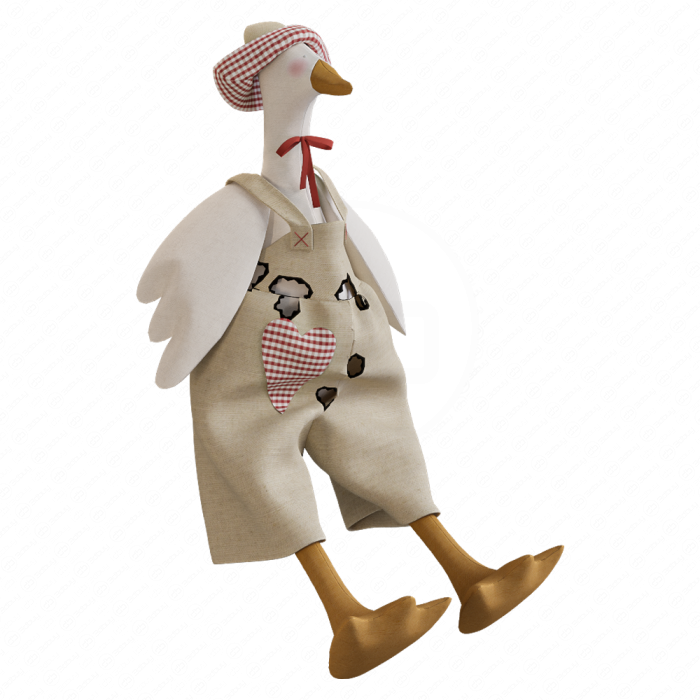 Два гуся декор