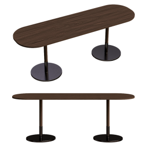 Oval console table Misuraemme