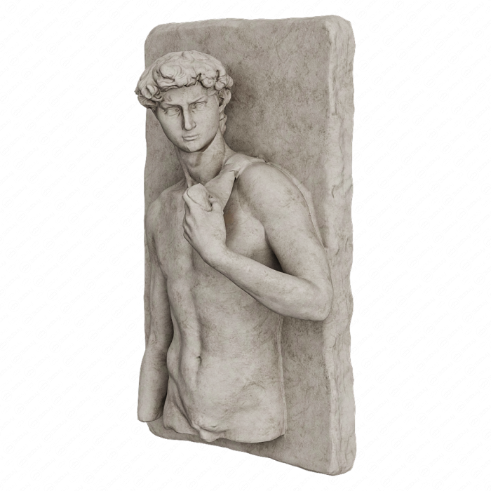 Рельефный рисунок Дэвида Уолла