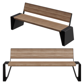 Парковые скамейки Radium от mmcite №6