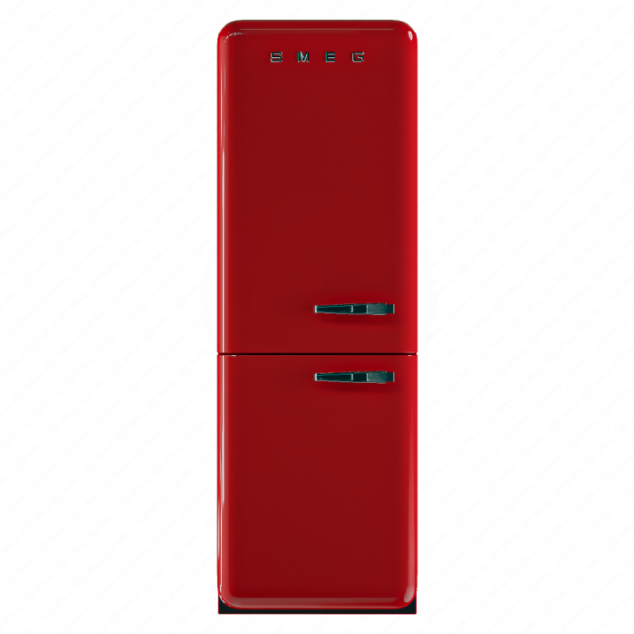Холодильник Smeg красный