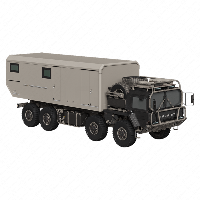 Грузовик MAN KAT 8x8 черный