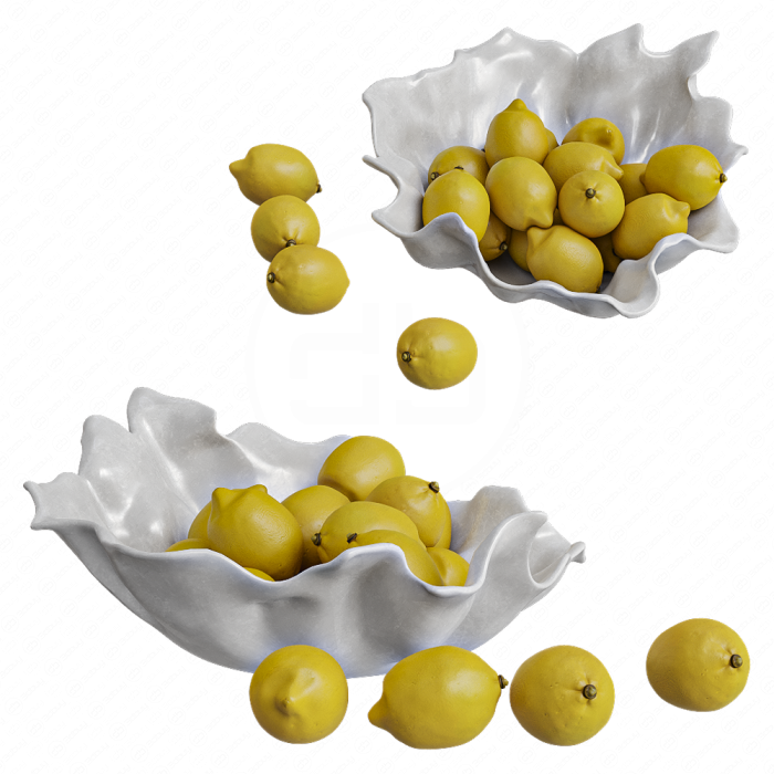 Лимоны в миске