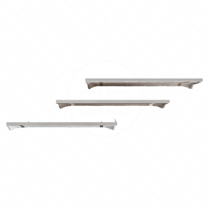 Штора римская с кисточками