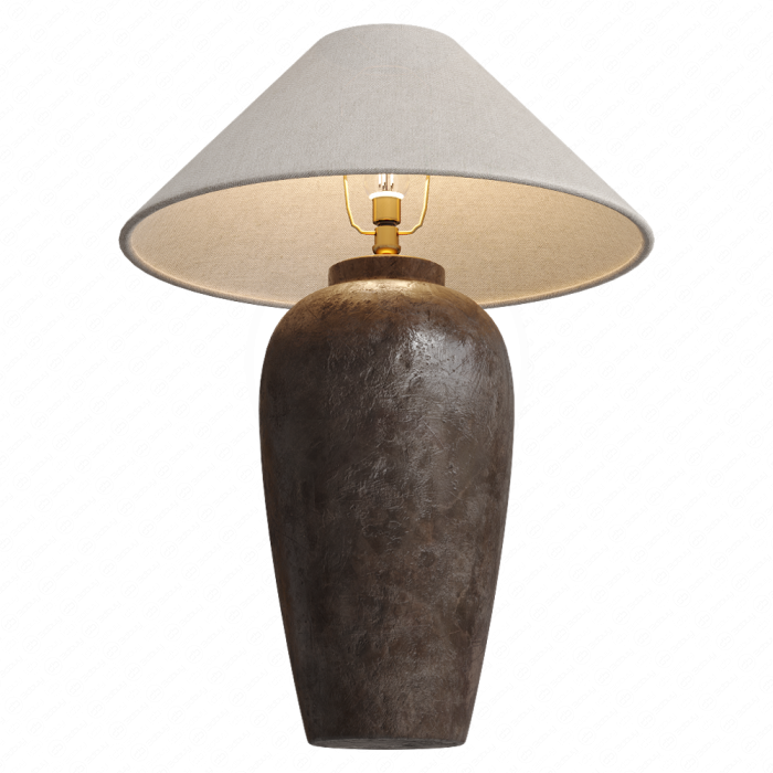 Настольная лампа Zara Home из льна