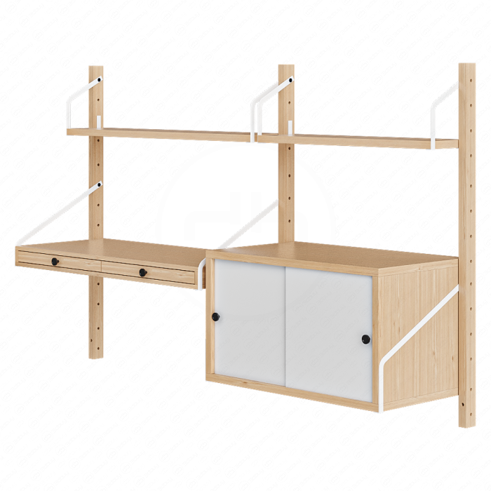 Система хранения с тумбой Svalnas от Ikea