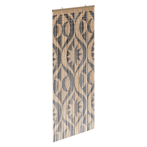 Штора из бамбука с узором