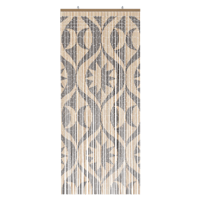 Штора из бамбука с узором