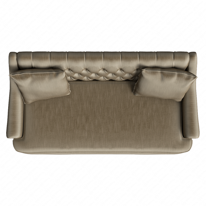 Тафтинговый диван Marler Hickory бежевый