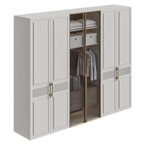 Wardrobe with decor No. 38