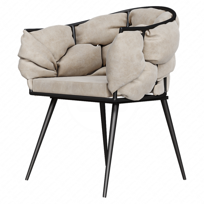 Стул с мягкой спинкой от LoftDesigne