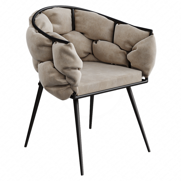 Стул с мягкой спинкой от LoftDesigne
