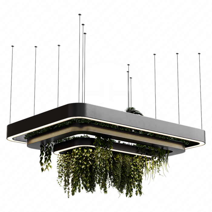 pot light pendant - plant light hanging 11