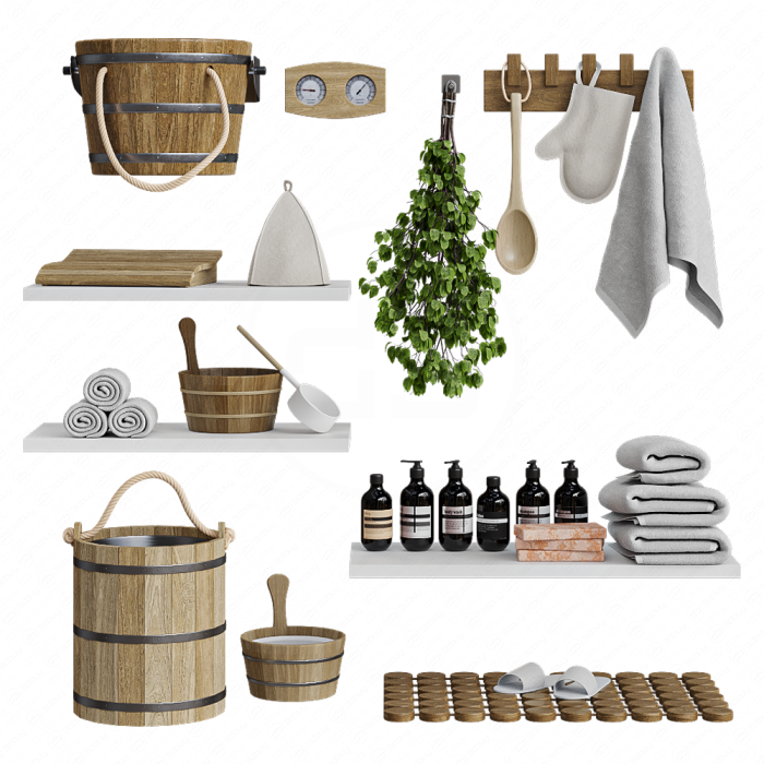 Аксессуары для сауны и бани