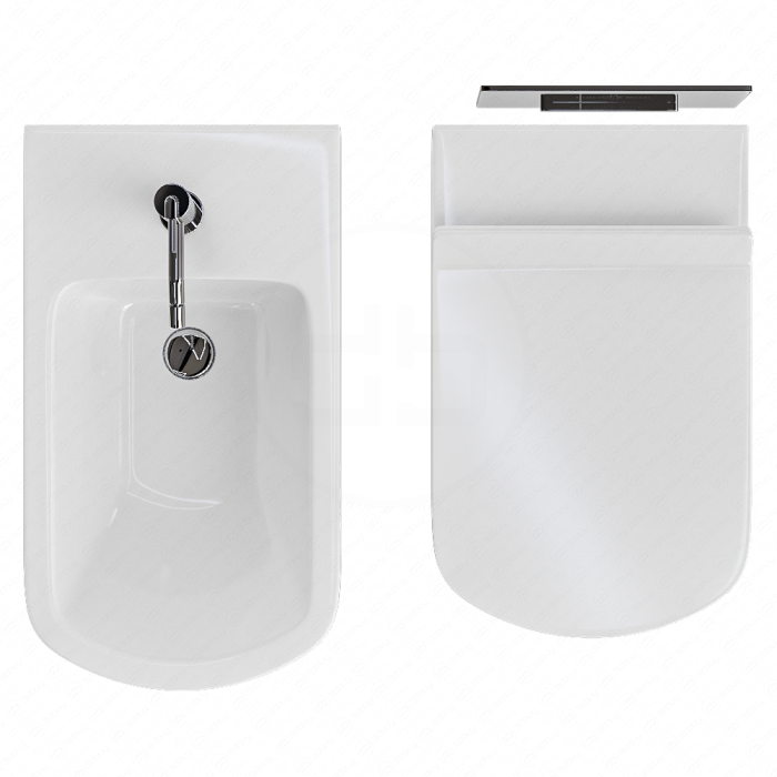 Унитаз и биде DuraStyle от Duravit
