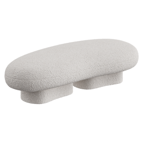 Скамейка Jami Cream Boucle