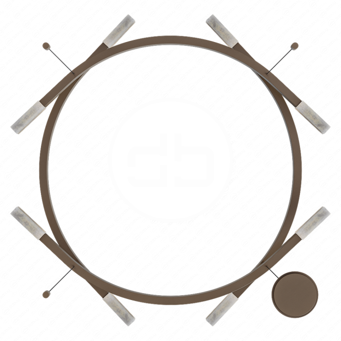 Кольцевая люстра Trace Circular