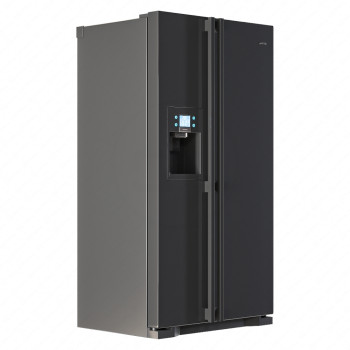 Холодильник SMEG черный