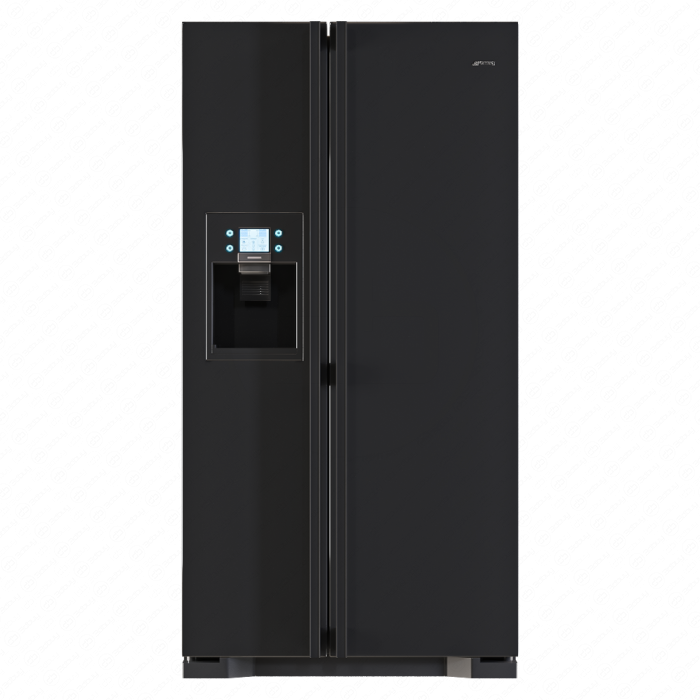 Холодильник SMEG черный