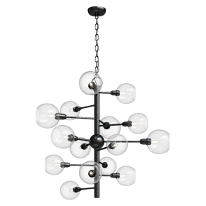 Chandelier Currey and Company Panpoint