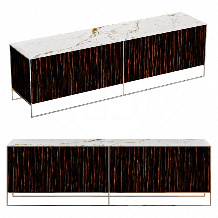 Комод CALDER BRONZE от Минотти