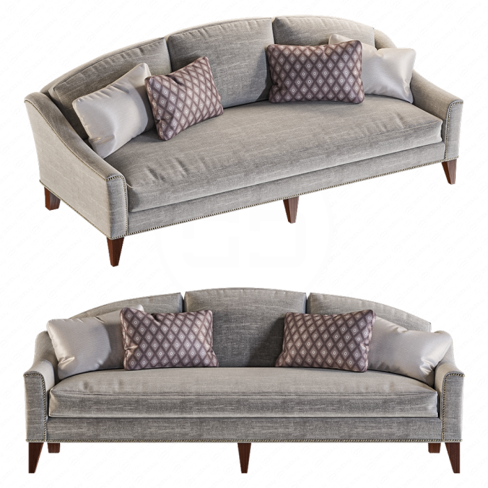 Диван полукруглый 2253 от Sherrill furniture