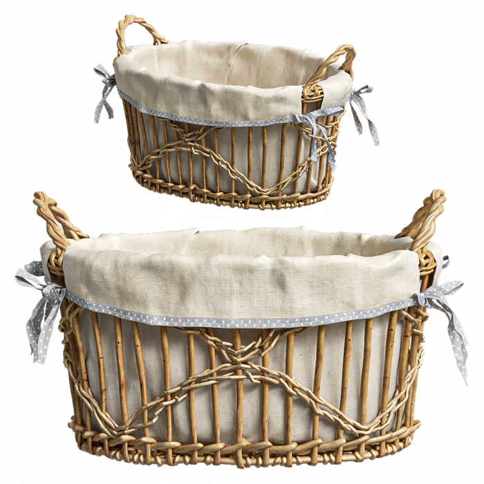 Корзина плетеная