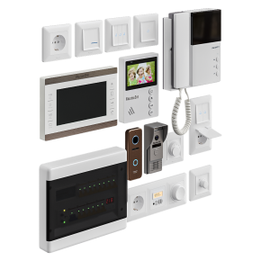 Falcon and Legrand home electronics set