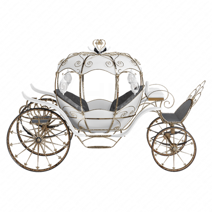 Декоративная карета Тыква