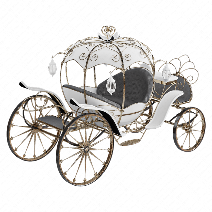 Декоративная карета Тыква