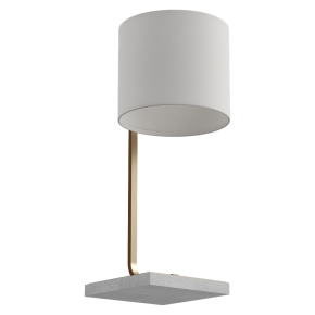 Table lamp with a bronze leg Garda Decor