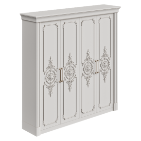 Classic wooden cabinet.
