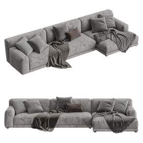 Диван угловой Paris Seoul Chaise Longue от Poliform