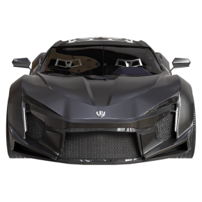 Автомобиль Fenyr Supersport Wmotors черный