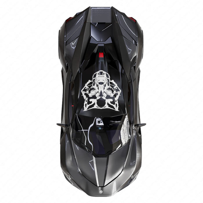 Автомобиль Fenyr Supersport Wmotors черный Автомобиль Fenyr Supersport Wmotors черный
