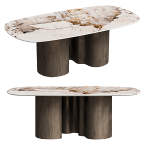 Dining table PAPEL CORCOVADO by Cattelan