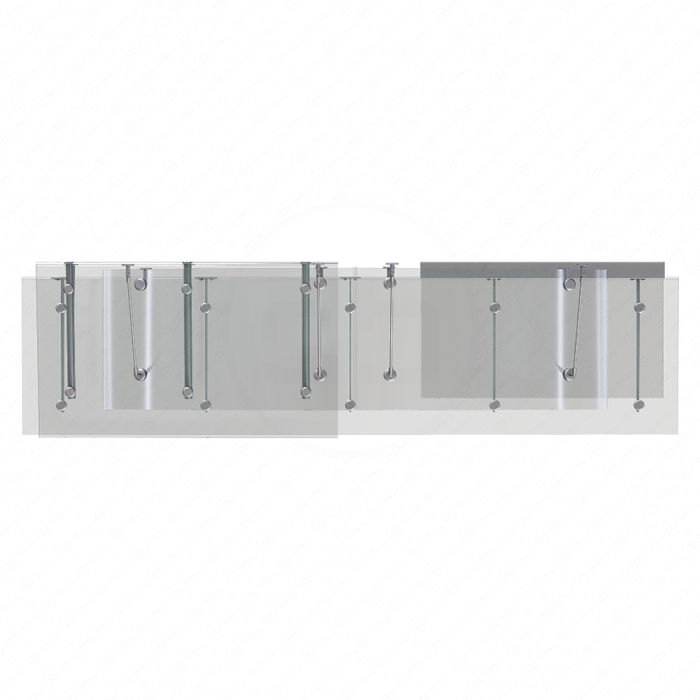 Козырек стеклянный Glasvordach