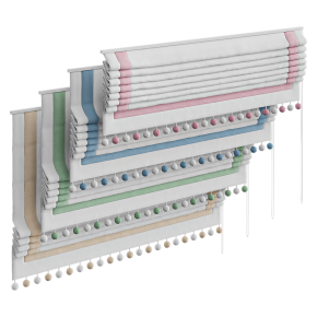 Римские шторы в детскую комнату 04