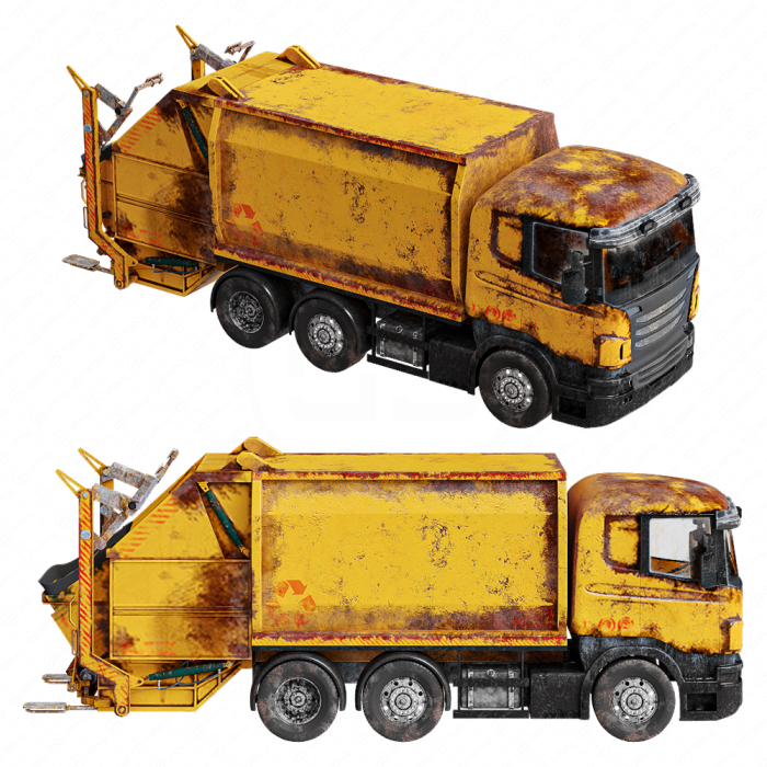 Машина мусоровоз