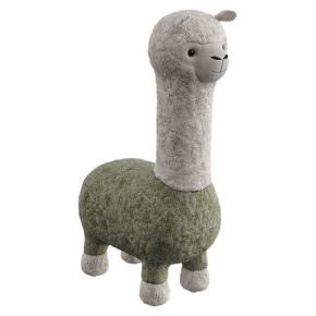 Ornate pouf 'Alpaca'