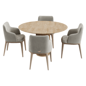 Стол Palais Royal и стул Form Leather