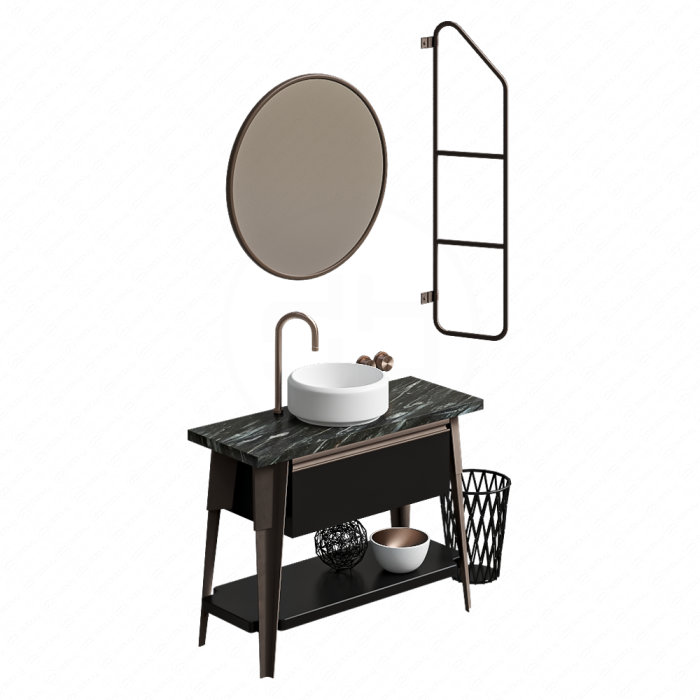 Тумба Diesel от Scavolini с раковиной