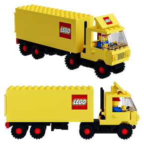 Lego set: Tractor with Trailer
