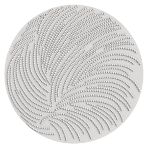 Декоративное панно на стену White Round